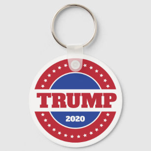 Trump 2020 Rot Weiß und Blau Schlüsselanhänger