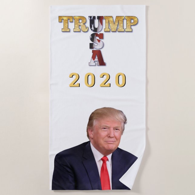 Trump 2020 strandtuch (Vorderseite)