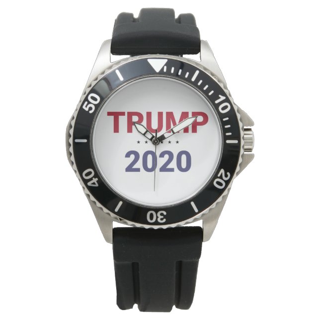 Trump 2020 (US-Wahl) Armbanduhr (Vorderseite)