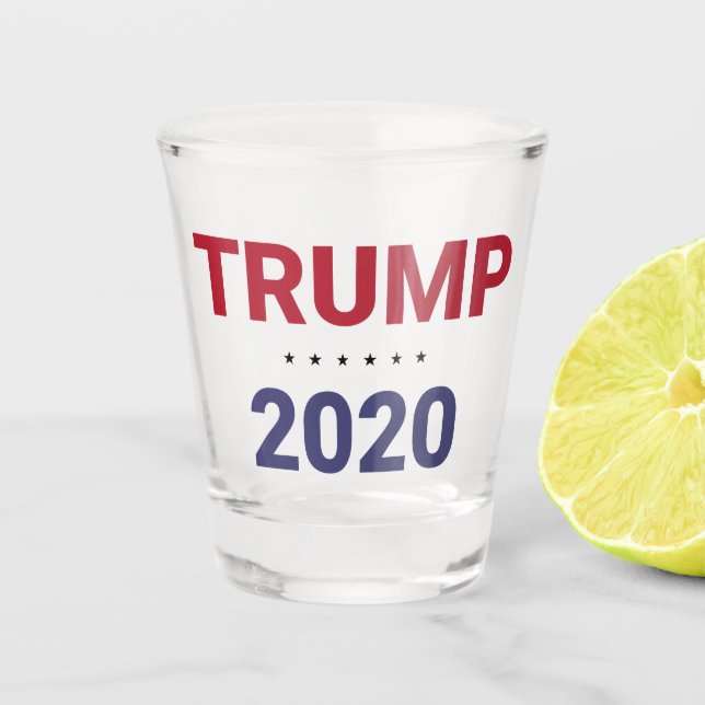 Trump 2020 (US-Wahl) Schnapsglas (Vorderseite)