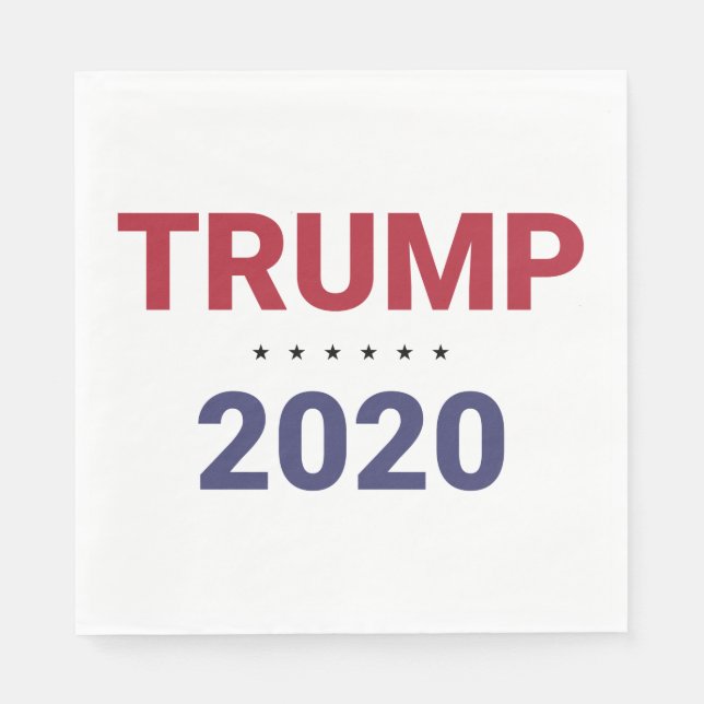 Trump 2020 (US-Wahl) Serviette (Vorderseite)