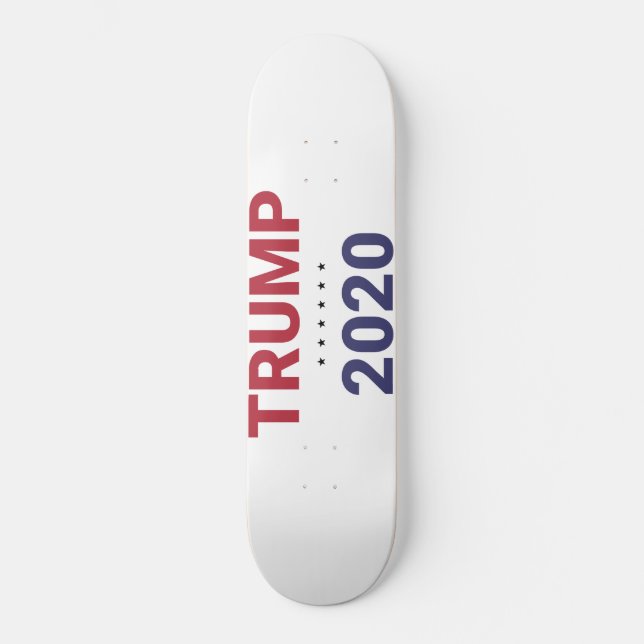 Trump 2020 (US-Wahl) Skateboard (Vorderseite)