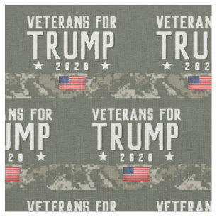 Trump 2020 Veteranen für Trump-Camouflage Stoff