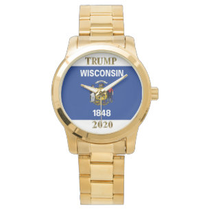 TRUMP 2020 WISCONSIN WATCH ARMBANDUHR