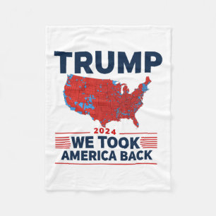 Trump 2024 - Amerika hat die Wahlergebnisse aus de Fleecedecke