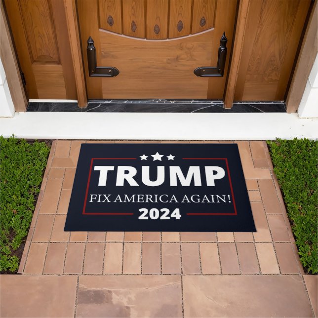 Trump 2024 | Amerika wieder reparieren Fußmatte (Außenbereich)