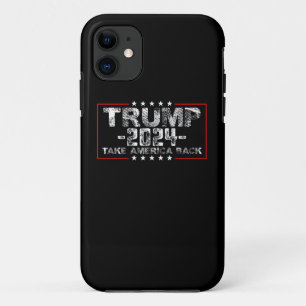 Trump 2024: Amerika zurück in die Politik Vintag Case-Mate iPhone Hülle