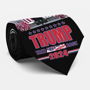 Trump 2024: Amerika zurück Krawatte