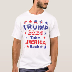 TRUMP 2024: AMERIKA zurück T-Shirt
