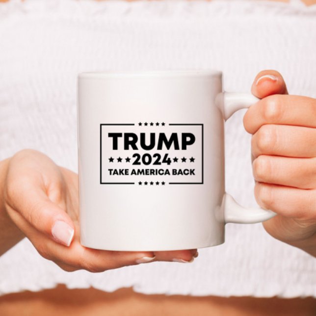 Trump 2024 - Amerika zurück Tasse (Von Creator hochgeladen)