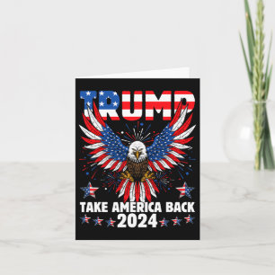 Trump 2024: Amerikas Fahne zurücknehmen Trump 2 Karte