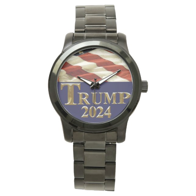 TRUMP 2024 ARMBANDUHR (Vorderseite)