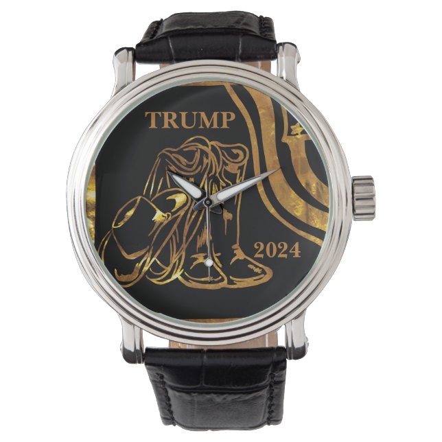 TRUMP 2024 ARMBANDUHR (Vorderseite)