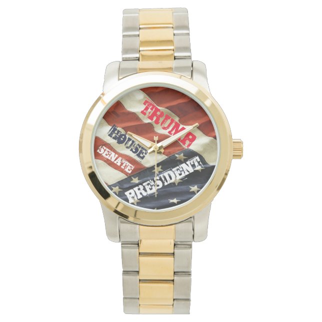 TRUMP 2024 ARMBANDUHR (Vorderseite)