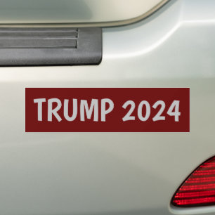 TRUMP 2024 AUTOAUFKLEBER