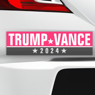 TRUMP 2024 AUTOAUFKLEBER