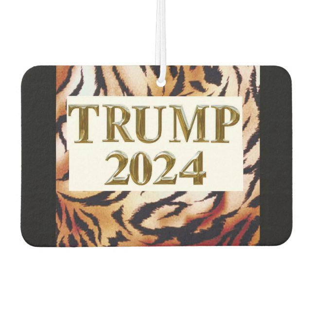 TRUMP 2024 AUTOLUFTERFRISCHER (Vorderseite)
