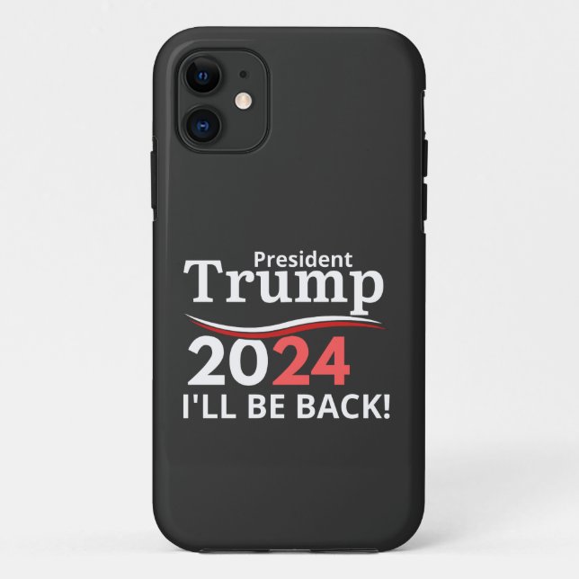 TRUMP 2024 - BACK! Case-Mate iPhone HÜLLE (Rückseite)