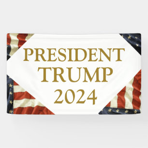 Trump 2024 banner