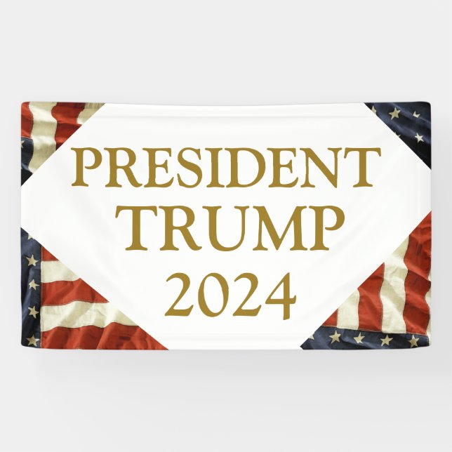 Trump 2024 banner (Horizontal)