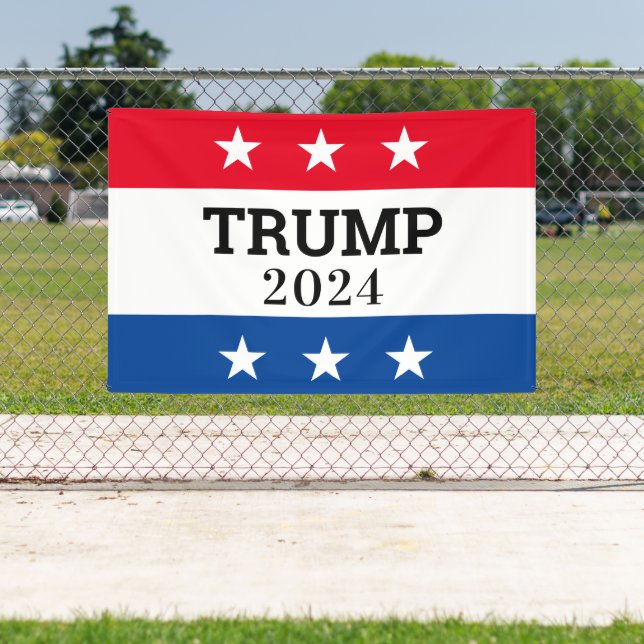 Trump 2024 banner (Insitu)