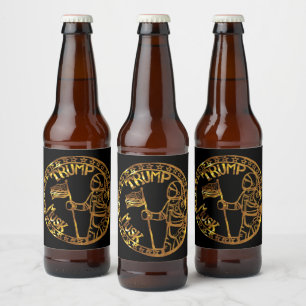 TRUMP 2024 BIERFLASCHENETIKETT