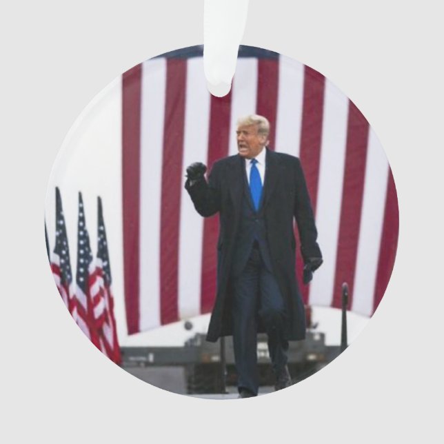 Trump 2024 bringt Amerika zurück Ornament (Vorderseite)