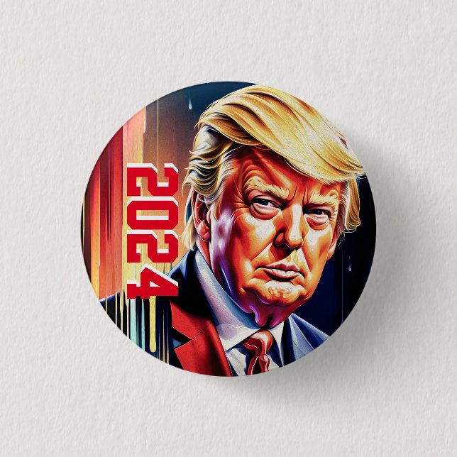 Trump 2024 button (Vorderseite)
