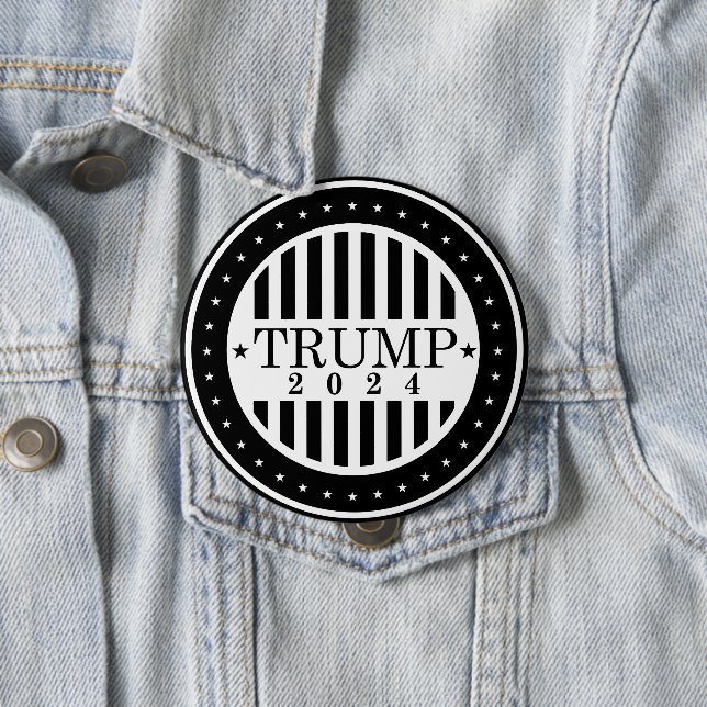 Trump 2024 button (Beispiel)