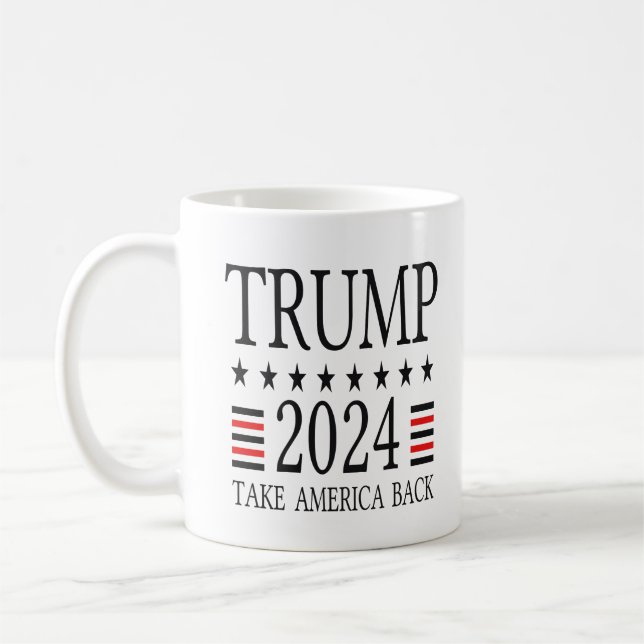 Trump 2024 - Campagne Mug (Gauche)