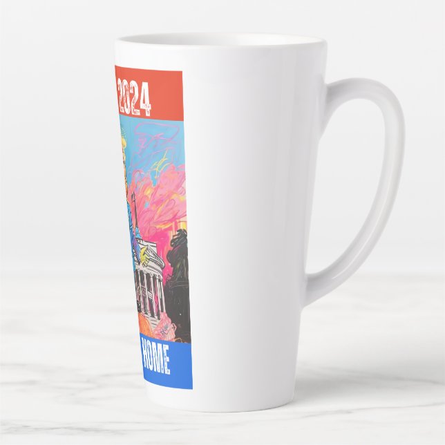 TRUMP 2024 DADDY'S ZUHAUSE MILCHTASSE (Rechts)