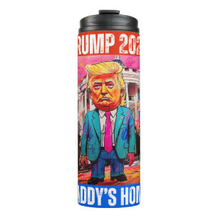 TRUMP 2024 DADDY'S ZUHAUSE THERMOSBECHER