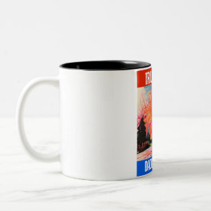 TRUMP 2024 DADDY'S ZUHAUSE ZWEIFARBIGE TASSE