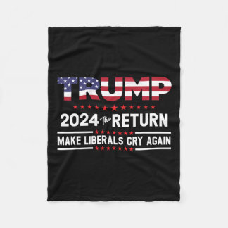 Trump 2024 Die Rückkehr - Die Liberalen wieder zum Fleecedecke