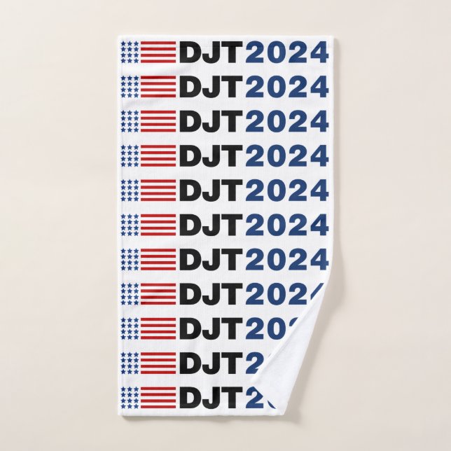 Trump 2024 DJT Handtuch (Handtuch)