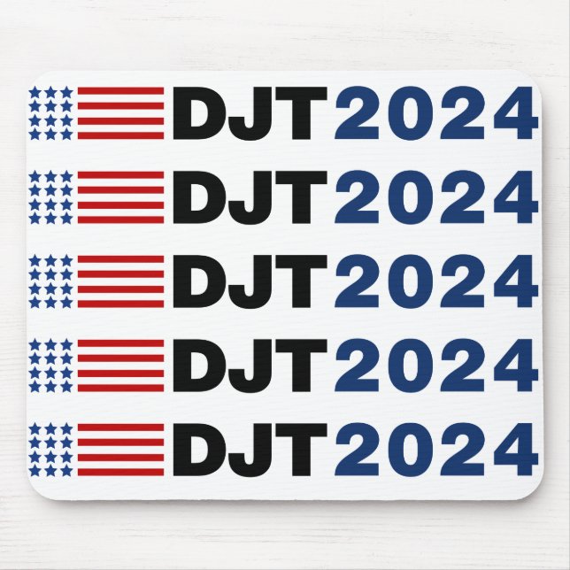 Trump 2024 DJT Mousepad (Vorne)