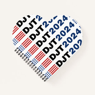 Trump 2024 DJT Notizbuch
