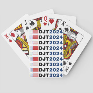 Trump 2024 DJT Spielkarten