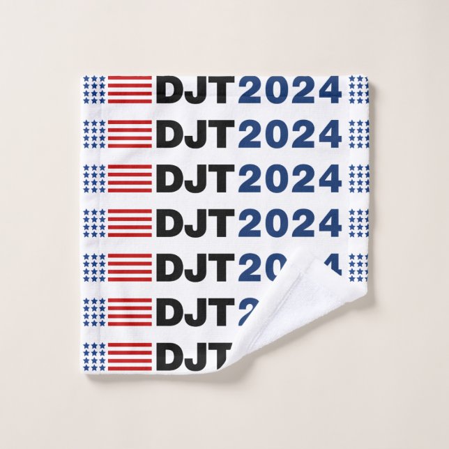 Trump 2024 DJT Waschlappen (Waschlappen)