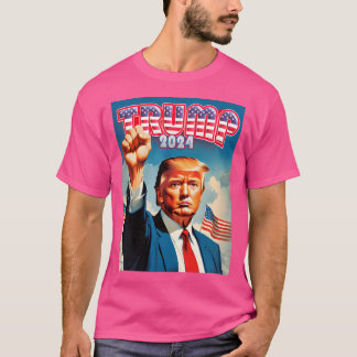Trump 2024 Donald Trump an Präsident 2024 T-Shirt