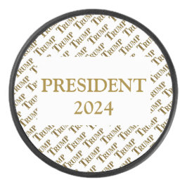 TRUMP 2024 EISHOCKEY PUCK