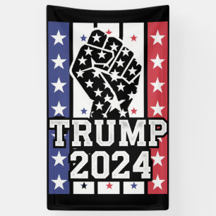 Trump 2024 Faust Outlaw Hillbilly J.D.Vance 2024 Banner