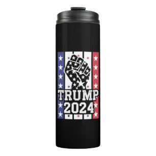 Trump 2024 Faust Outlaw Hillbilly J.D.Vance 2024 Thermosbecher