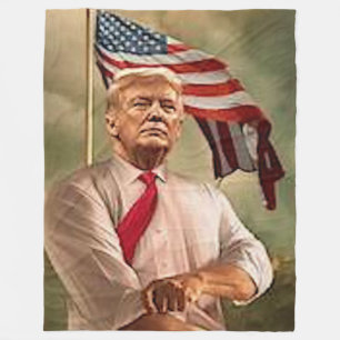 TRUMP 2024 FLEECEDECKE