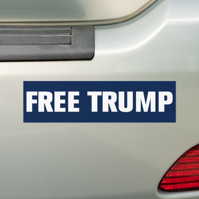 Trump 2024 Freier Trump Autoaufkleber (Auf Auto)