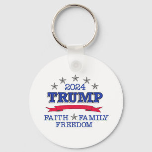 Trump 2024 - Freiheit der Familie Schlüsselanhänger