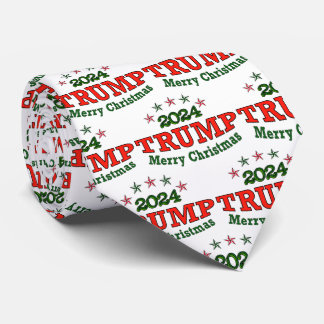 TRUMP 2024 Frohe Weihnachtslieder Krawatte