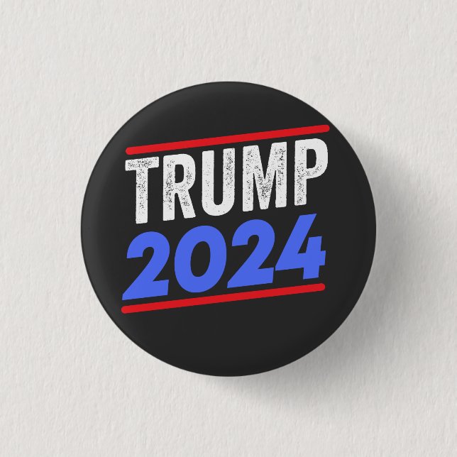 Trump 2024 für die Wahl von Präsident Donald Jr. M Button (Vorderseite)