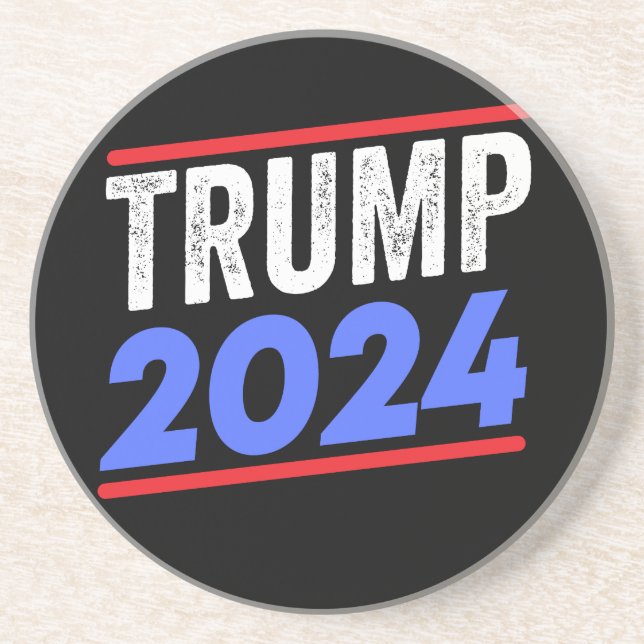 Trump 2024 für die Wahl von Präsident Donald Jr. M Getränkeuntersetzer (Vorne)