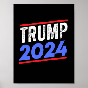 Trump 2024 für die Wahl von Präsident Donald Jr. M Poster